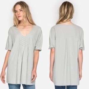 JOHNNY WAS | Organic Calme Stitch Hemp Tunic XS